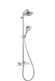 Hansgrohe-HG-Showerpipe-Raindance-Select-EcoSmart-chr-Kopfbrause-Raindance-Air-1jet-240mm-27116000 gallery number 1